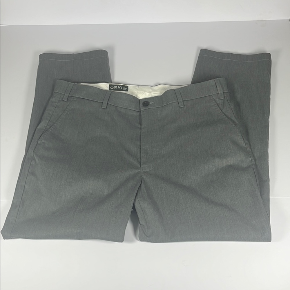 Orvis Men's Charcoal Chinos Sz 38x30